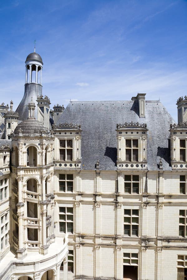 Chambord Chateau Staircase Stock Photo. Image Of Europe - 12824742