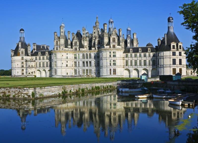 Chambord with reflections