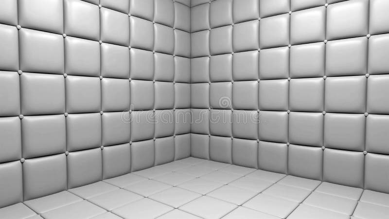 Chambre d'hôpital molle de blanc de murs illustration stock Chambre d'hôpital molle de blanc de murs illustration stock