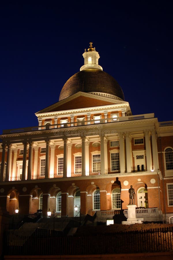 Chambre d'état du Massachusetts, Boston photographie stock Chambre d'état du Massachusetts, Boston photographie stock