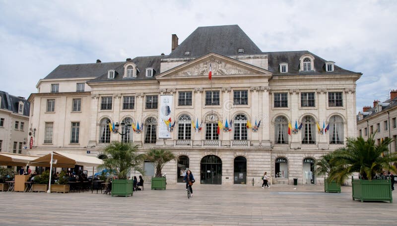 Chambre De Commerce Du Loiret In Orleans Editorial Image