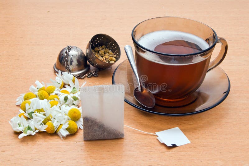Chamomile tea stock image. Image of herb, relaxation 55998067