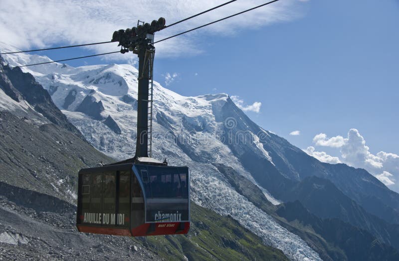 Chamonix Cable Car Royalty Free Stock Photo Image 10739375