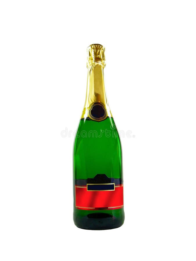 Champagne Bottle stock photo. Image of bubbly, bottle, posh 967554