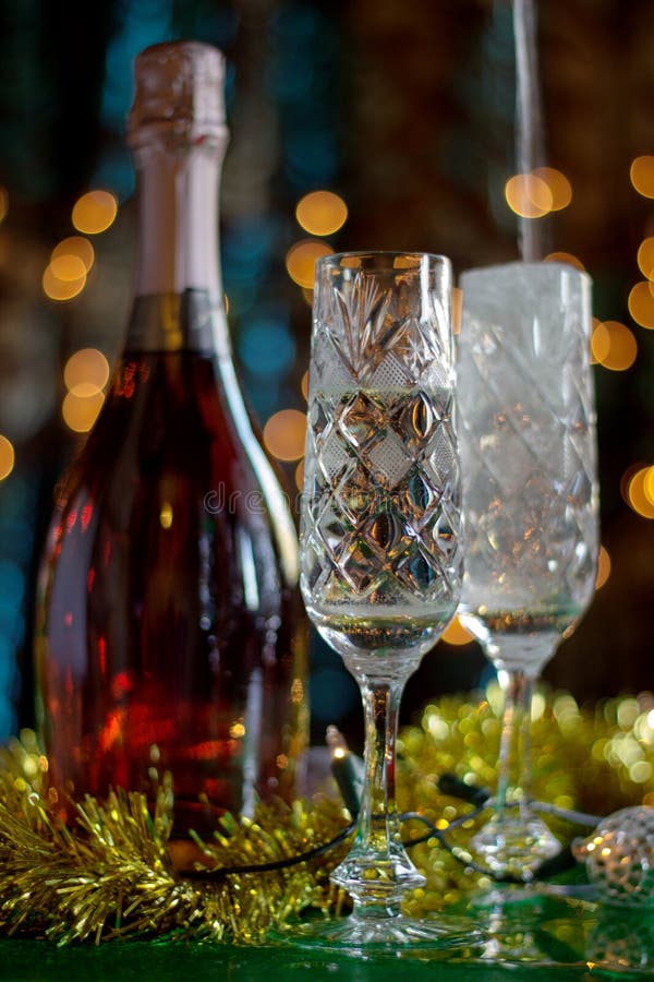 Champagne. stock photo. Image of alcohol, celebrate, beautiful 45749250