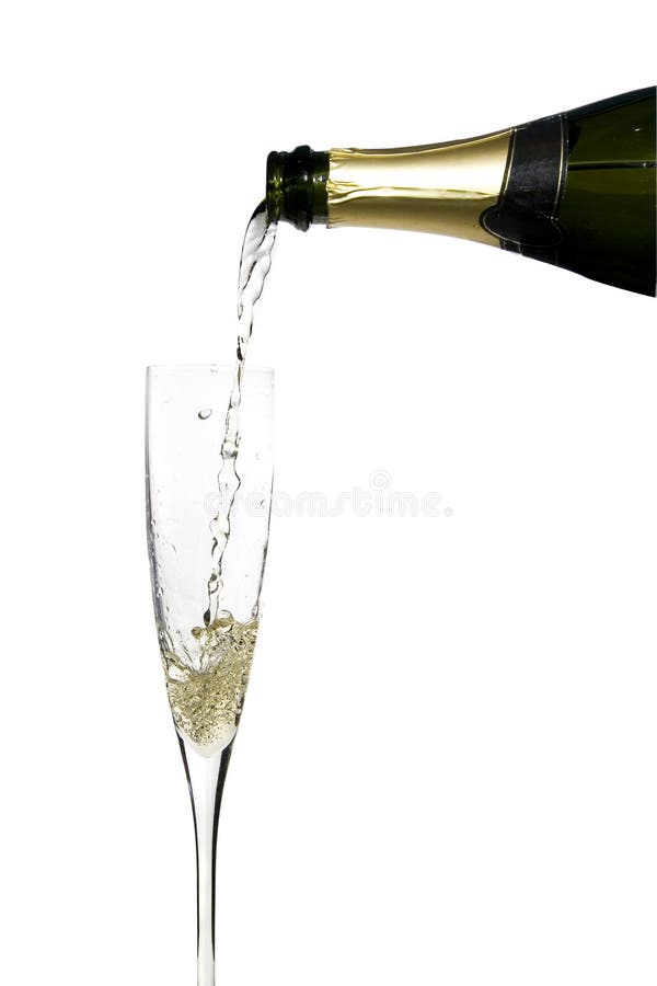 Champagne celebration
