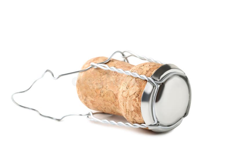 Champagne cork with cap stock photo. Image of luxury 106649102