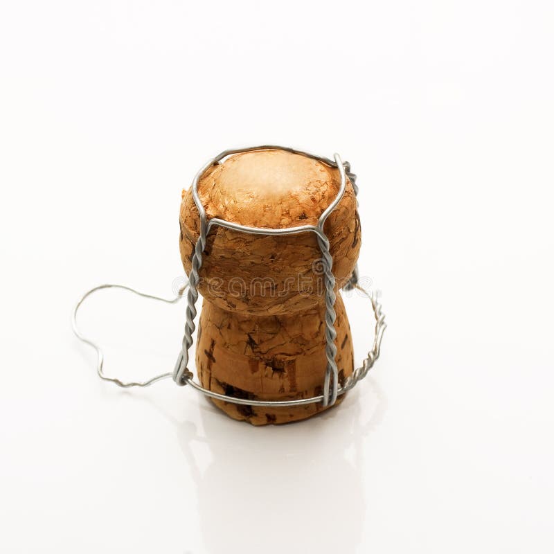 Champagne cork isolated stock photo Champagne cork isolated stock photo