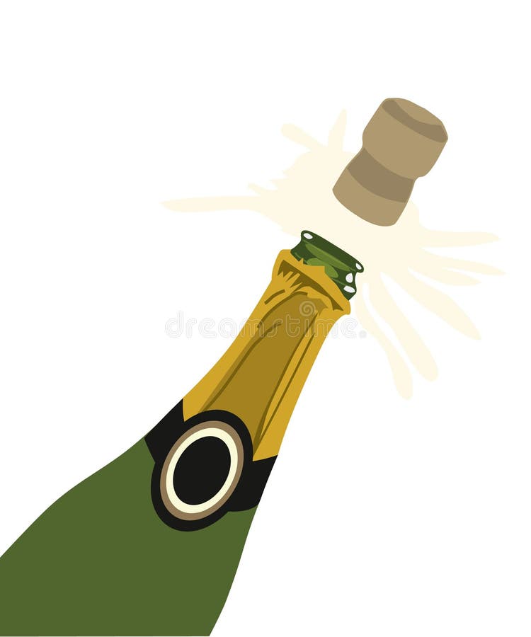 Champagne Cork Pop Stock Illustrations – 643 Champagne Cork Pop Stock  Illustrations, Vectors & Clipart - Dreamstime