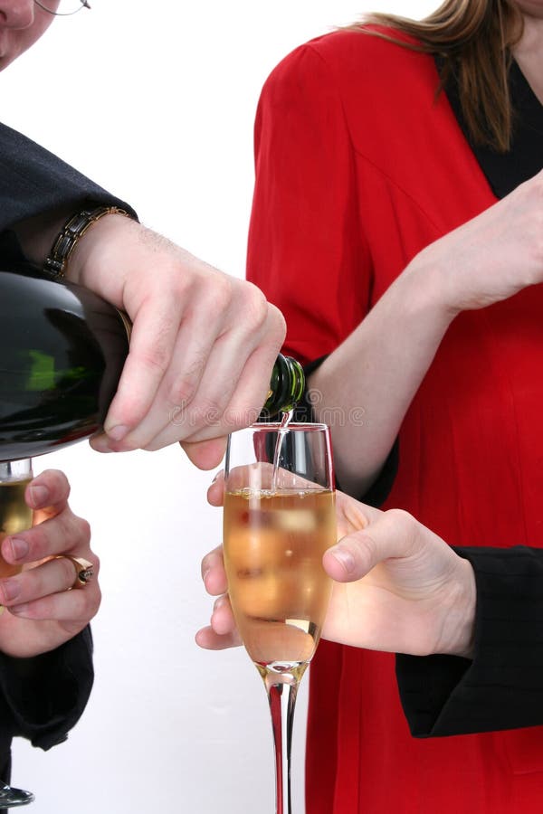 Champagne-Feier stockbild Champagne-Feier stockbild