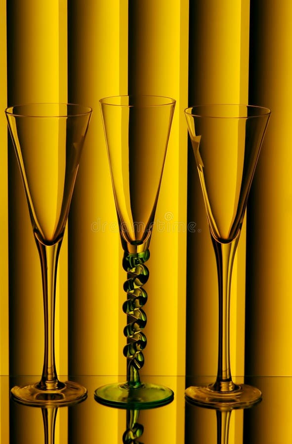 Champagne-Flöten lizenzfreies stockbild Champagne-Flöten lizenzfreies stockbild
