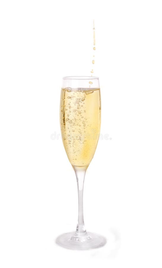 Champagne in glass