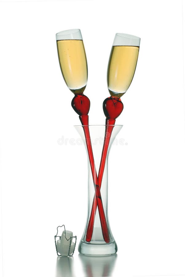 Champagne glasses