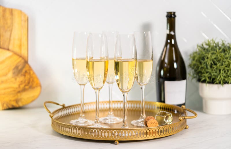 Champagne glasses stock photo. Image of alcohol, champagne 259648184