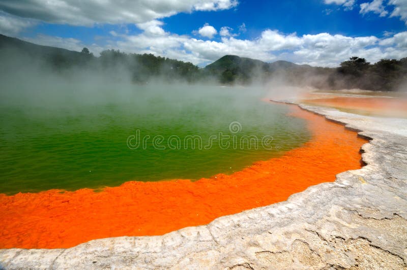 The Champagne Pool, Wai-O-Tapu