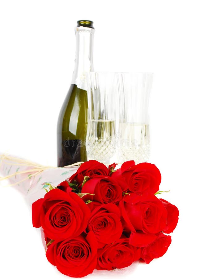 Roses And Champagne 56 Champagne and roses stock image. Image of liquid, alcohol - 18828447
