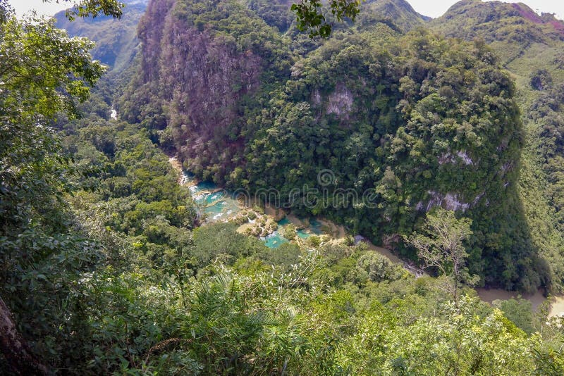 champey Γουατεμάλα semuc στοκ φωτογραφία champey Γουατεμάλα semuc στοκ φωτογραφία