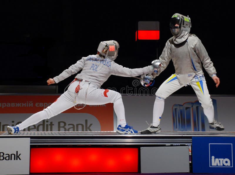 World Fencing Championship 2006; BaldiniJoppich Editorial Stock Image