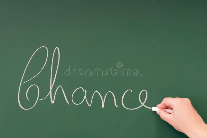 Chance royalty free stock photo