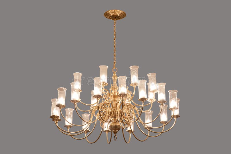Chandelier stock photo