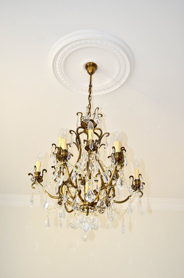 Chandelier stock image