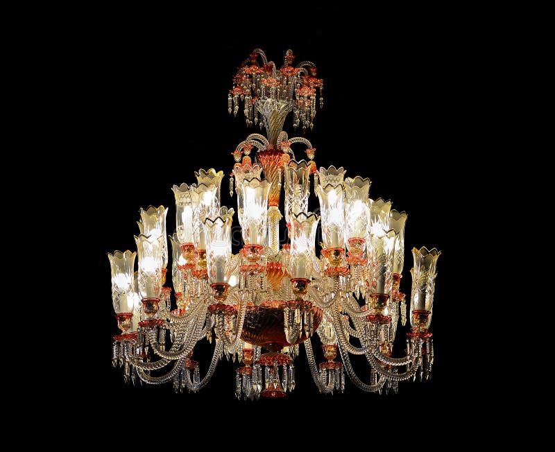 Chandelier stock image