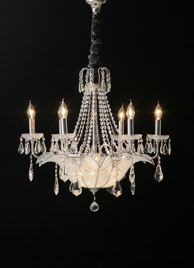 Chandelier stock image