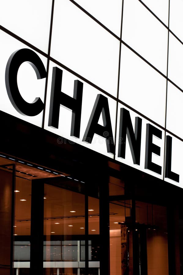 Chanel sign editorial photography. Image of sign, brand - 174375677