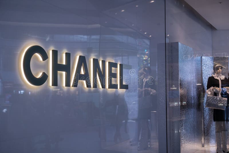 Set of Chanel Logo editorial image. Illustration of luxury - 227927605