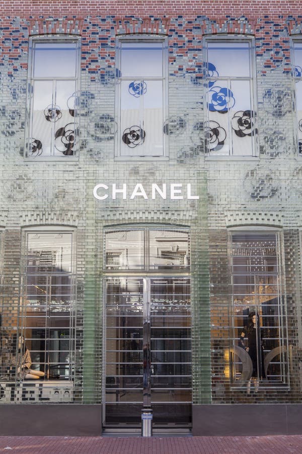 Chanel store in Amsterdam editorial photography. Image of chanel - 74341762