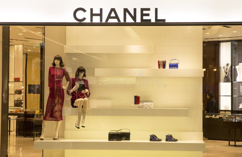 Bangkok May 13 Chanel Store Central Stock Photo 193190882