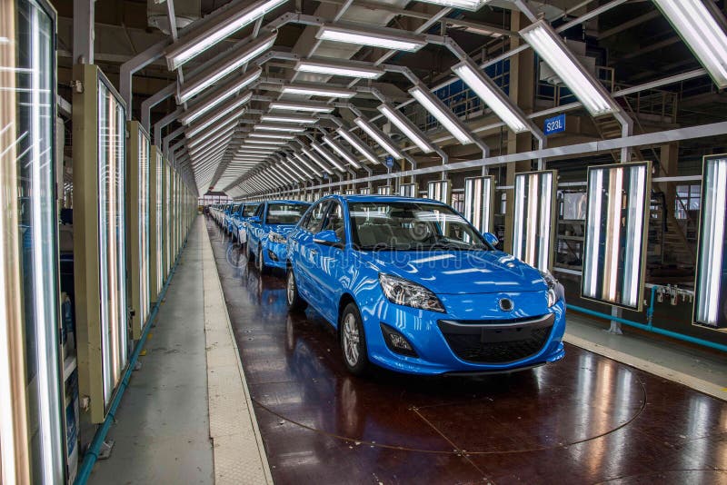 Changan Automobile Beijing Branch Changan car assembly line