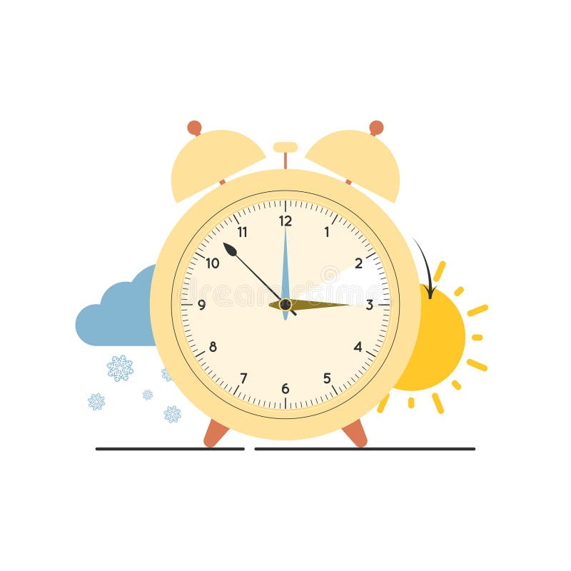 Change clock icon. Turning to winter or summer time. 21479213 Vector Art at  Vecteezy