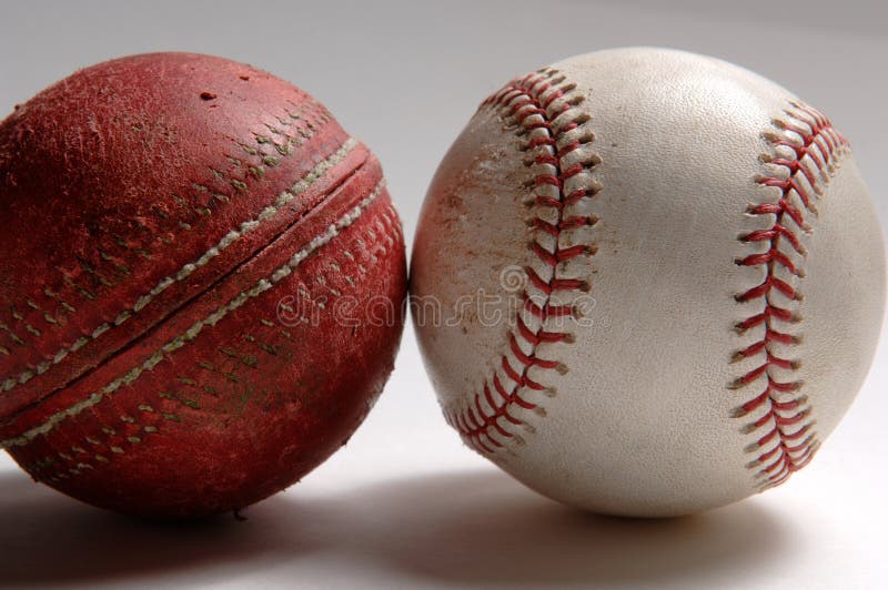 Change Happens Cricket To Baseball Stock Image Image of change