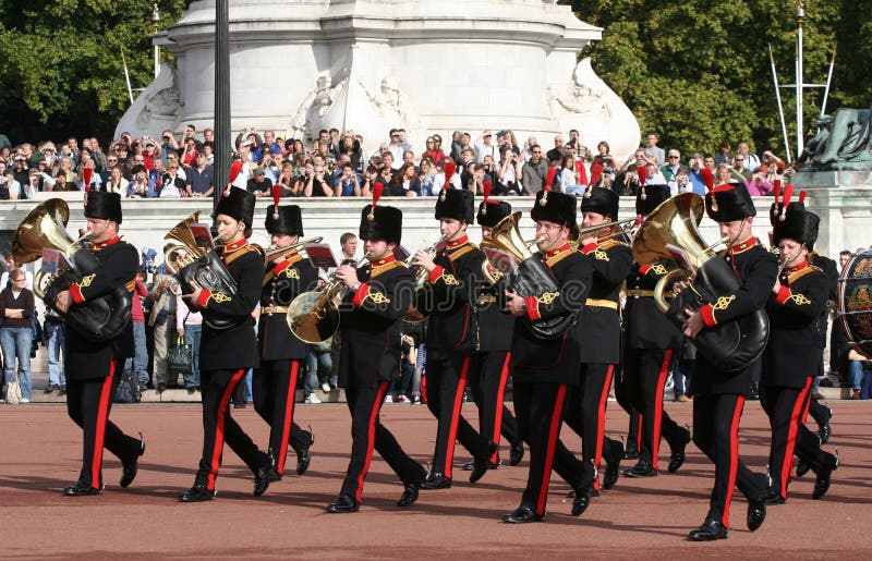 A Royal Guard at Buckingham Palace Editorial Image Image of black