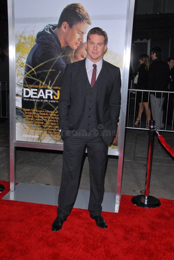 Channing Tatum at the "Dear John" World Premiere, Chinese Theater, Hollywood, CA. 02-01-10. Channing Tatum at the "Dear John" World Premiere, Chinese Theater, Hollywood, CA. 02-01-10