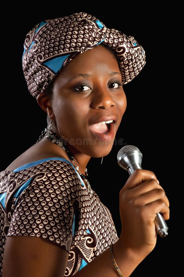 Chanson africaine photo stock Chanson africaine photo stock