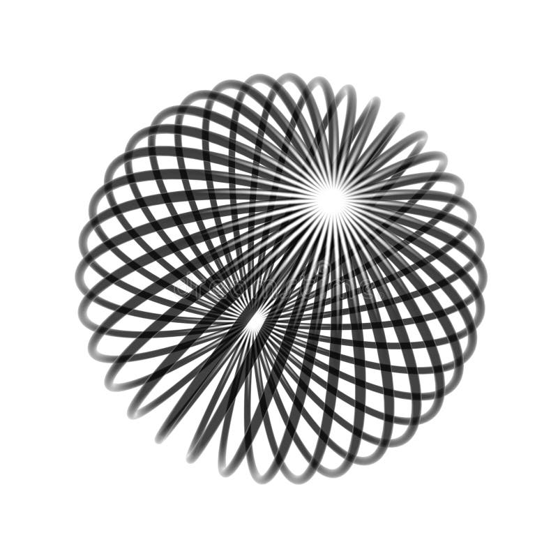 Chaos wire ball vector illustration