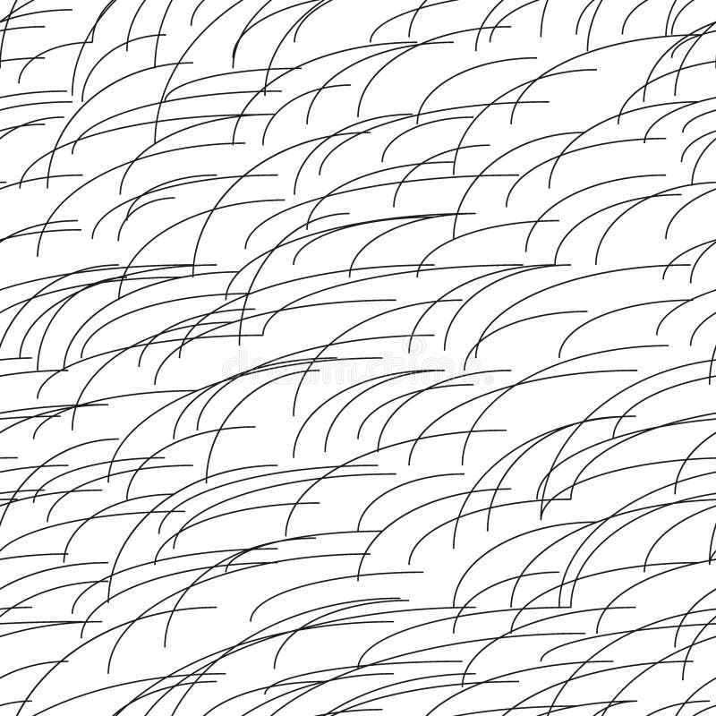 Chaotic Lines. Seamless Pattern. Abstract Background. Stock Vector ...