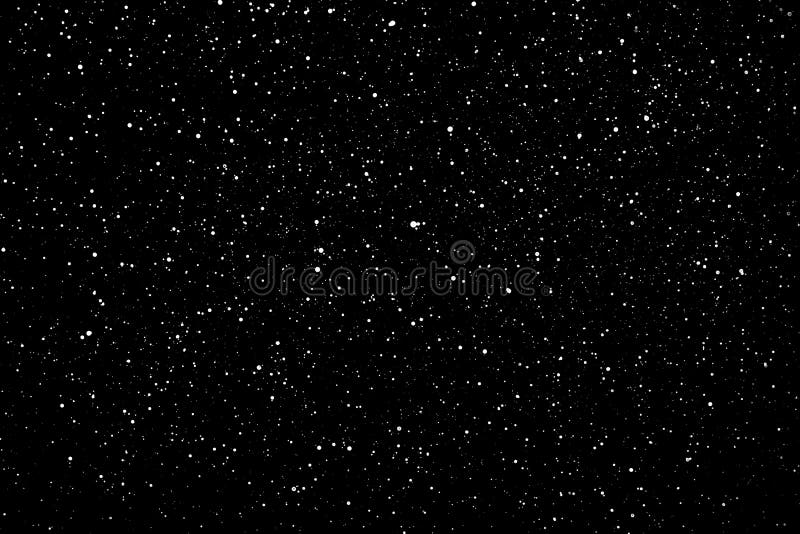 Chaotic White Star Bokeh on a Isolated Black Background. Falling Blurry  Bokeh Snow Overlay, Starry Sky. White Spots on Black Stock Photo - Image of  retro, snow: 169145596
