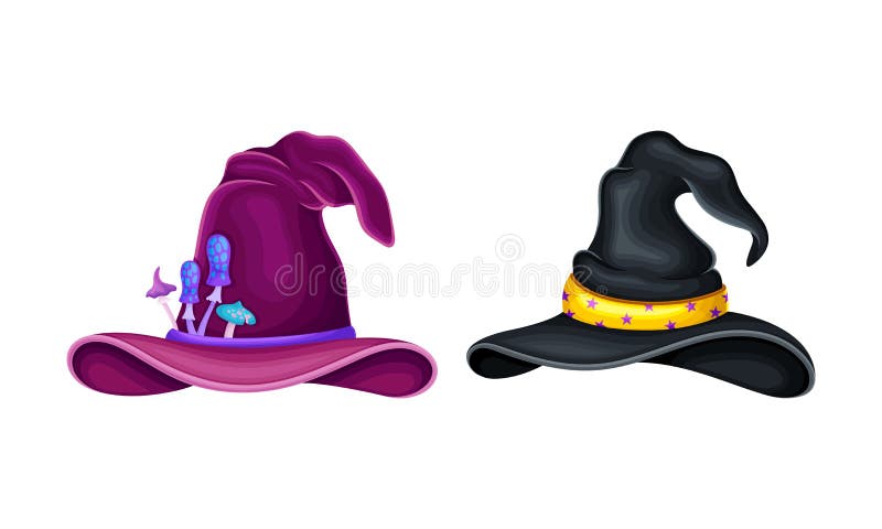 Coruja De Desenho Animado Fofo De Halloween Com Chapéu Roxo De Bruxa  Ilustração do Vetor - Ilustração de divertimento, nave: 190537576