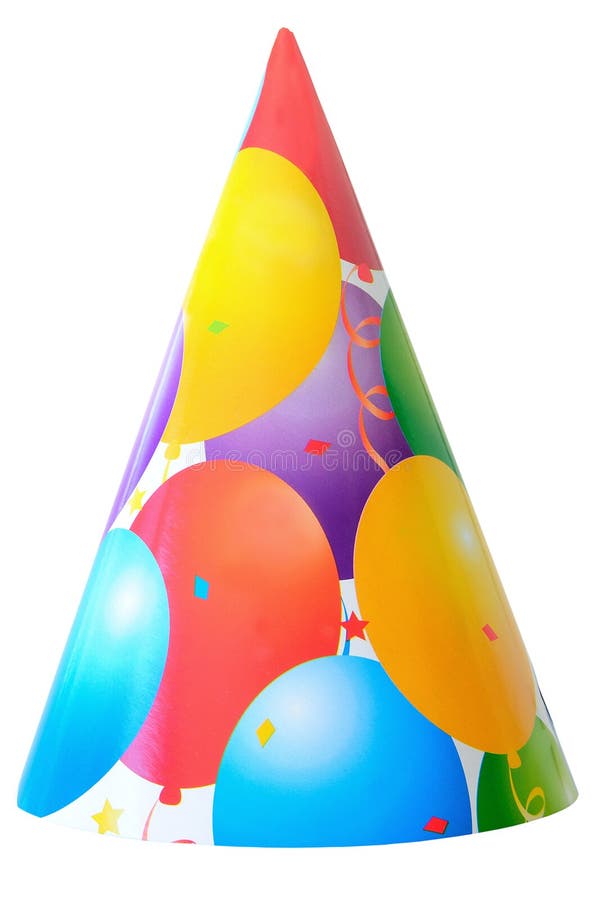 Chapeau de fête d'anniversaire images libres de droits Chapeau de fête d'anniversaire images libres de droits