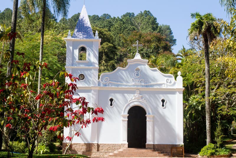 Chapel stock image. Image of rural, brazil, entrance - 33325537