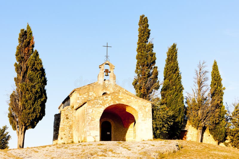 Chapel St. Sixte, Provence stock photo. Image of sixte 23012232
