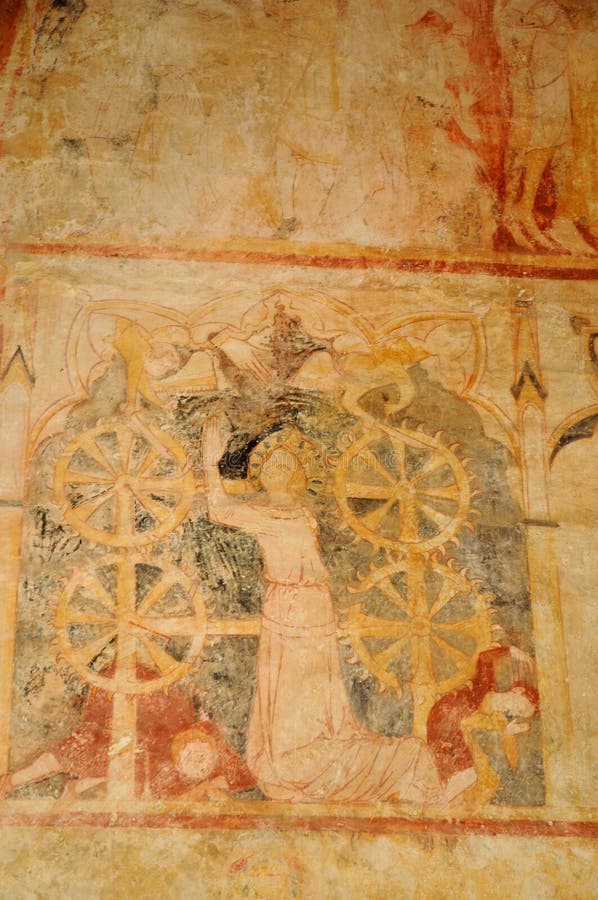 Chapelle de Cheylat des Genies de saint dans Dordogne image libre de droits Chapelle de Cheylat des Genies de saint dans Dordogne image libre de droits