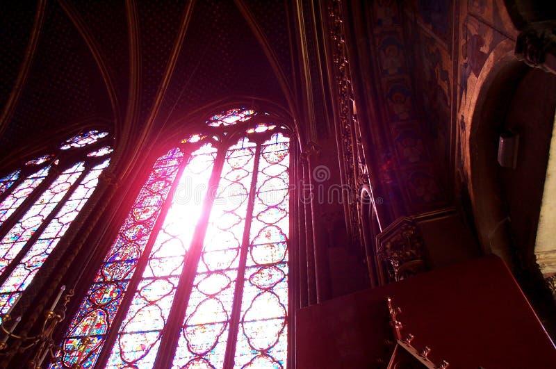 chapelle το γυαλί Άγιος λεκίασε στοκ εικόνα chapelle το γυαλί Άγιος λεκίασε στοκ εικόνα