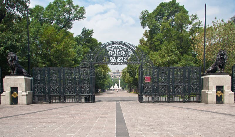 Chapultepec Park in Mexico City stock photo Chapultepec Park in Mexico City stock photo