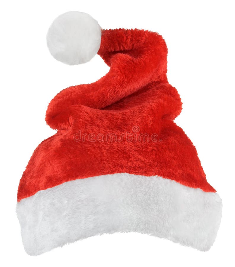 Chapéu do vermelho de Santa Claus imagens de stock Chapéu do vermelho de Santa Claus imagens de stock