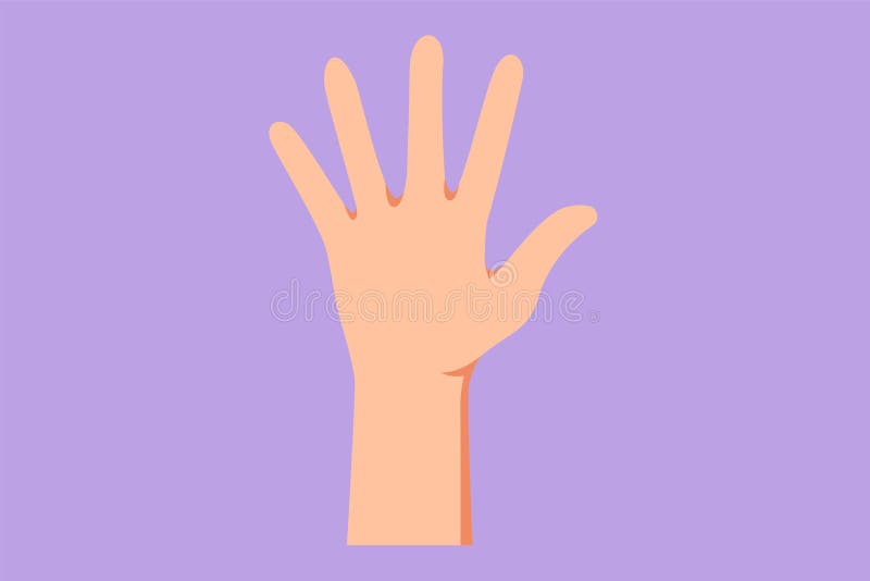 Five Fingers Stock Illustrations – 3,619 Five Fingers Stock Illustrations,  Vectors & Clipart - Dreamstime