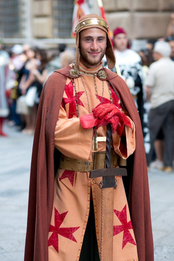 Character of the Maritime Republics Historical Parade Editorial Stock ...